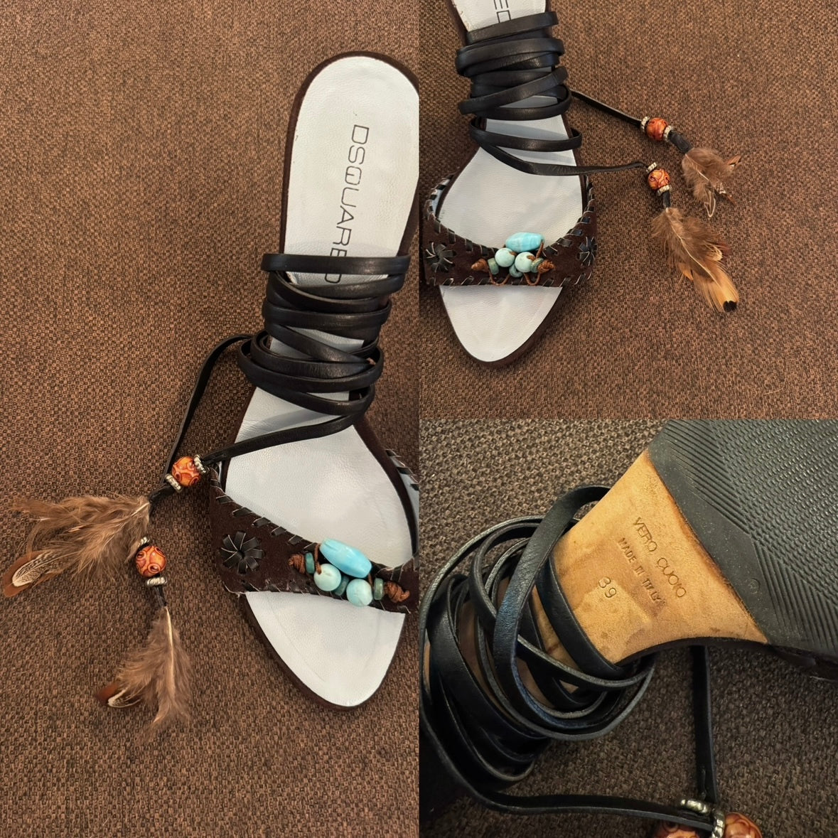 Dsquared Christina Aguilera Sandals (39)