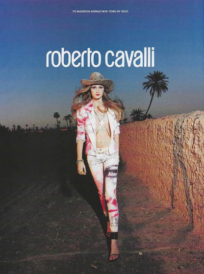 Iconic Roberto Cavalli SS 2001 Pants