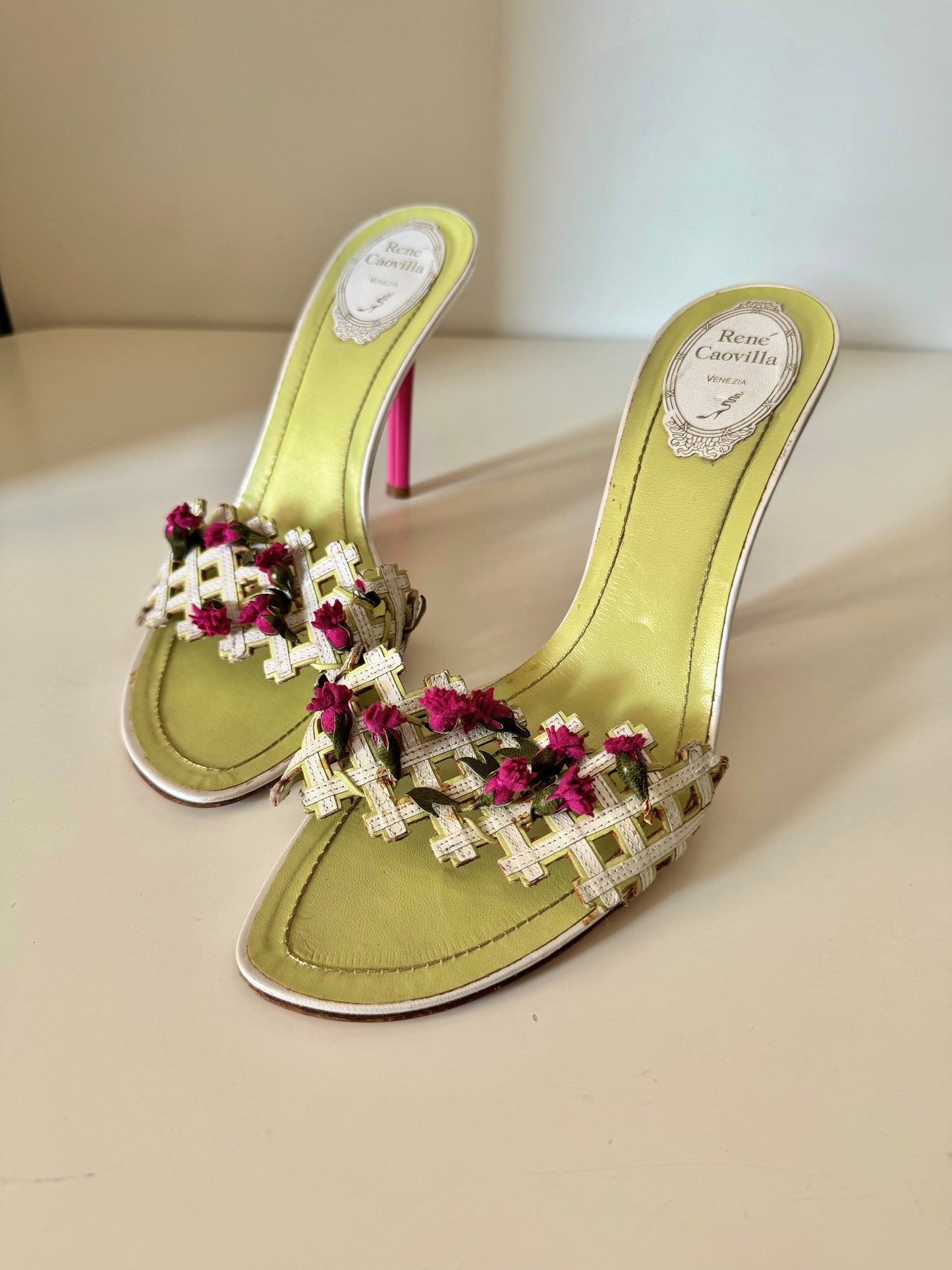 Rene Caovilla Jardin Mules (39)