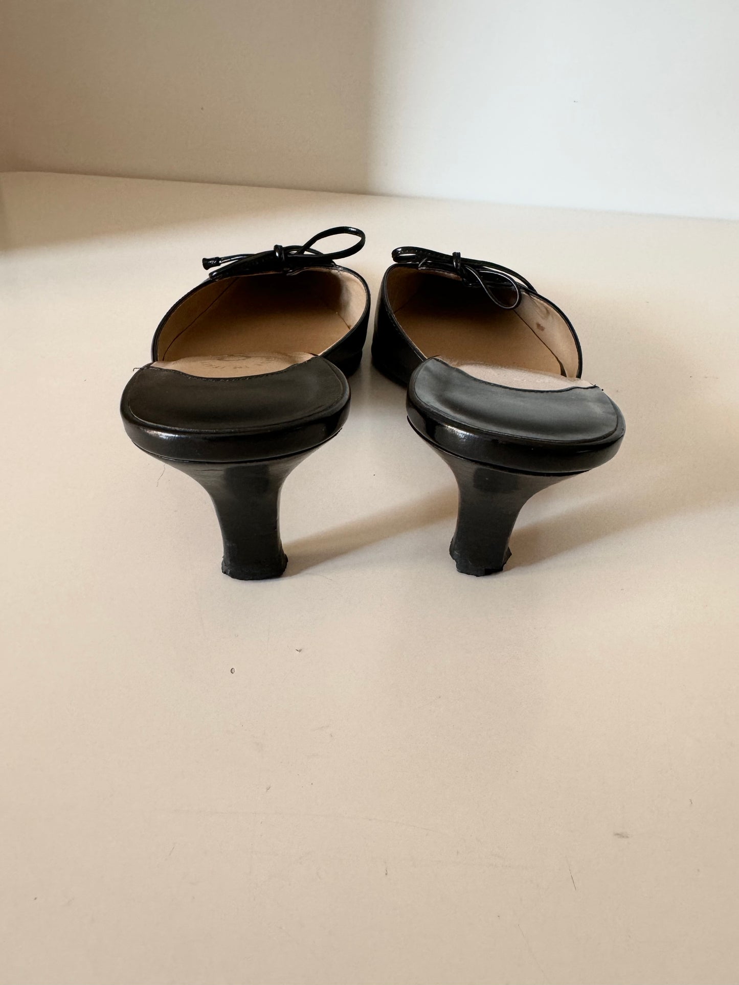 Chanel Black Mules (36)