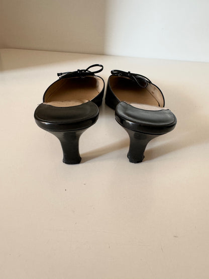 Chanel Black Mules (36)