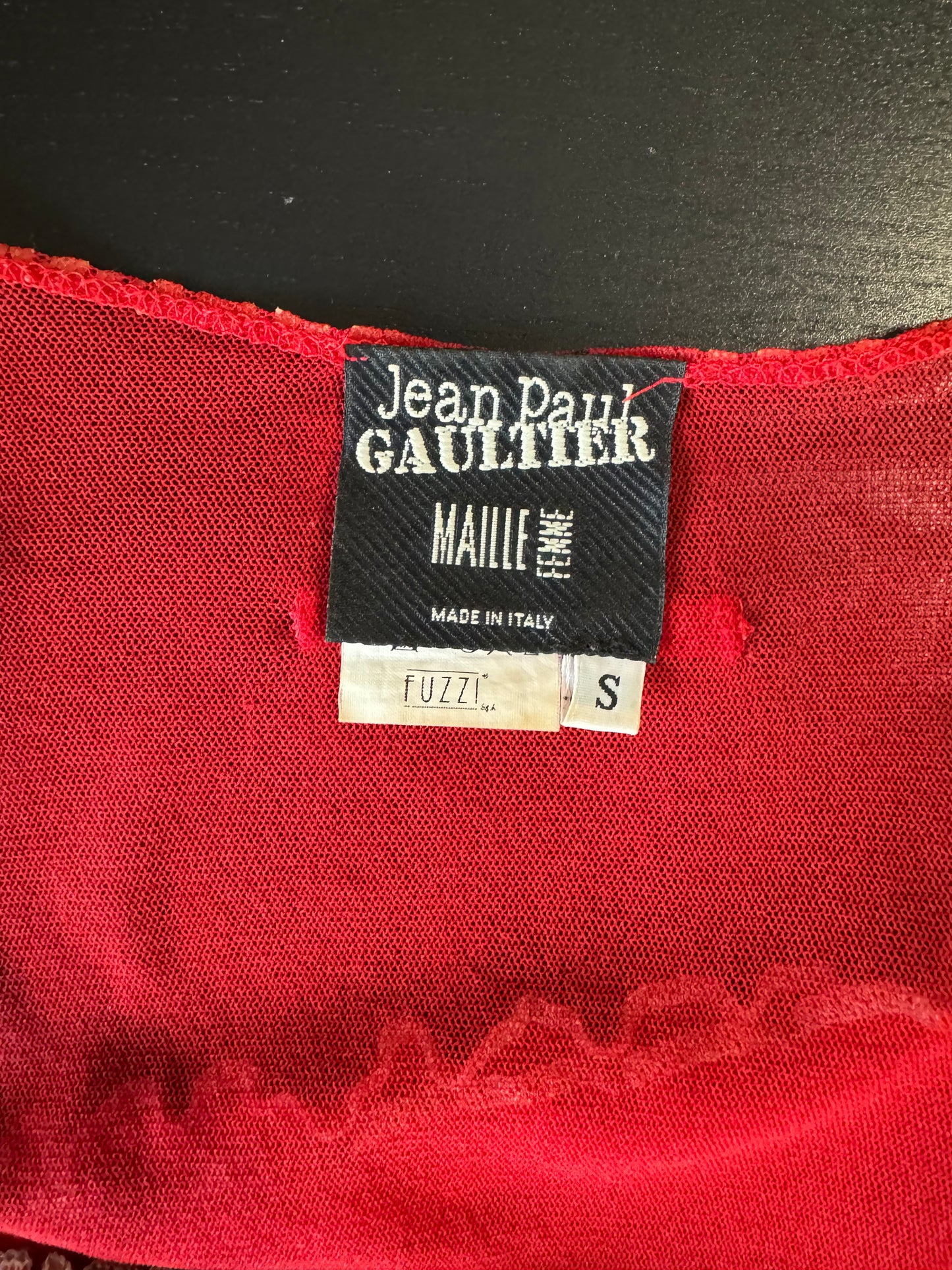 Jean Paul Gaultier Mesh Top (S)