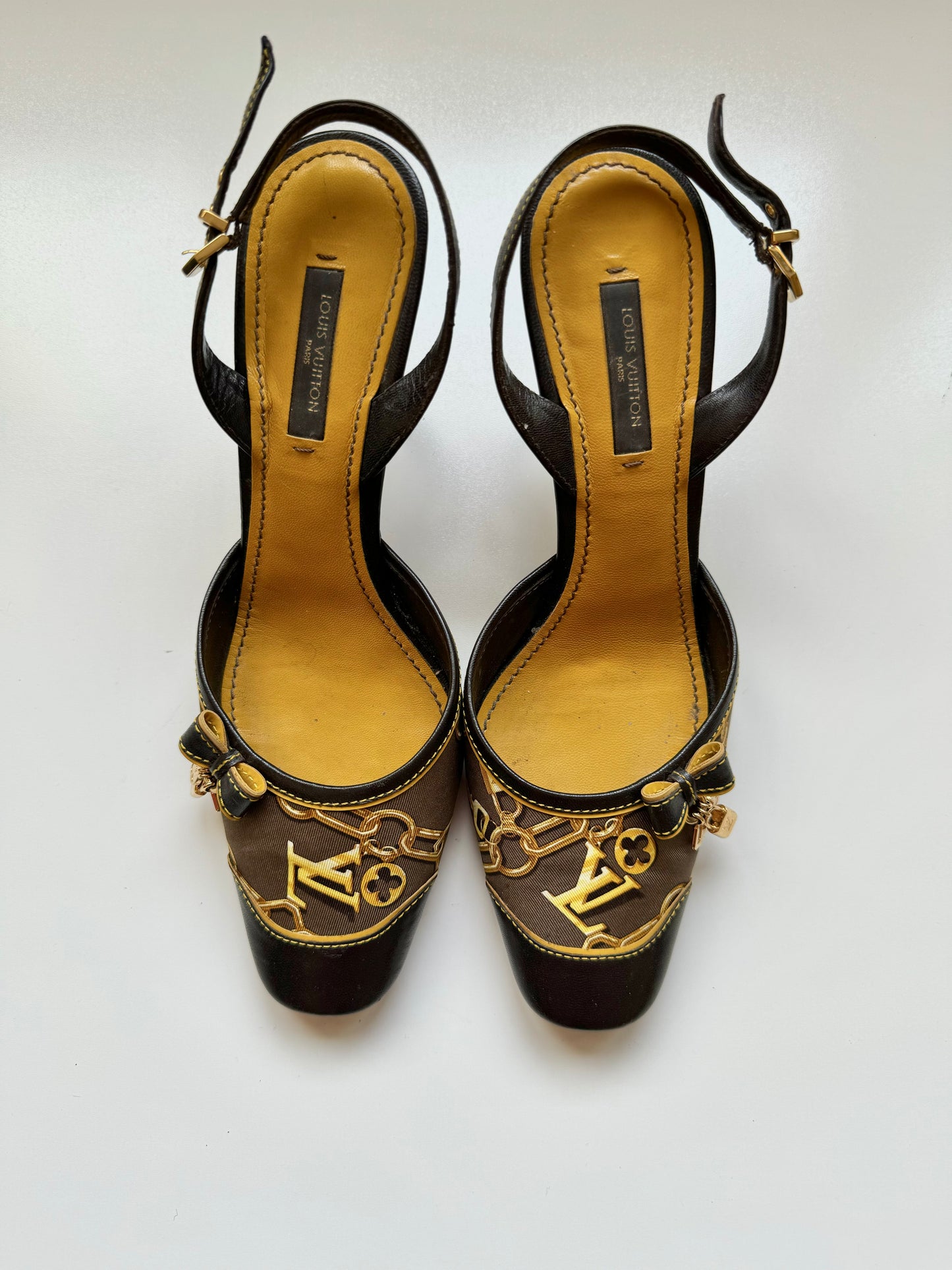 Louis Vuitton Charms Slingback 37