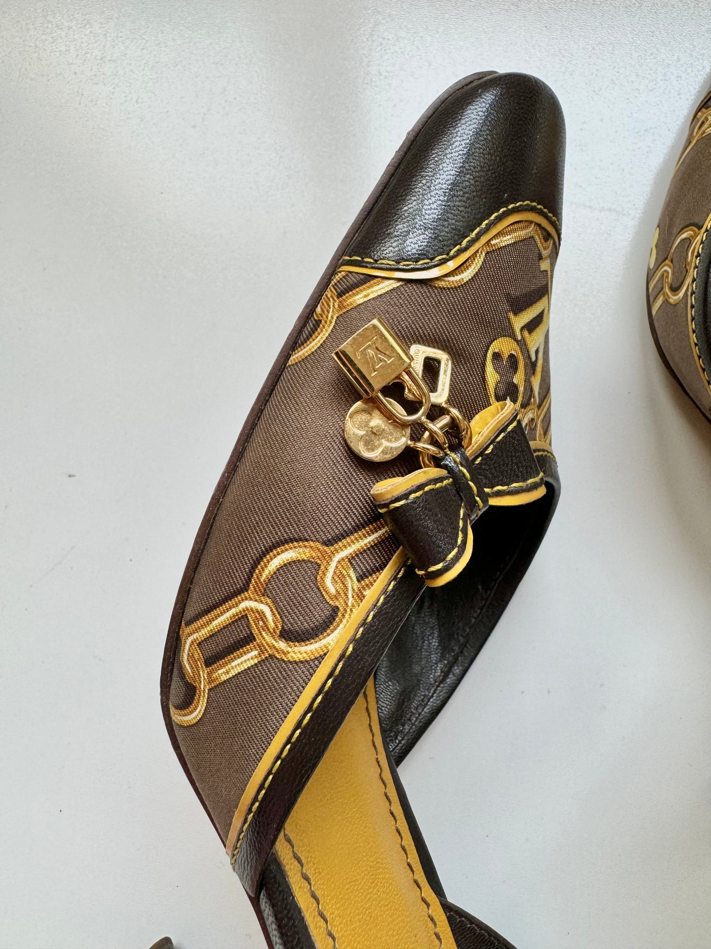 Louis Vuitton Charms Slingback 37