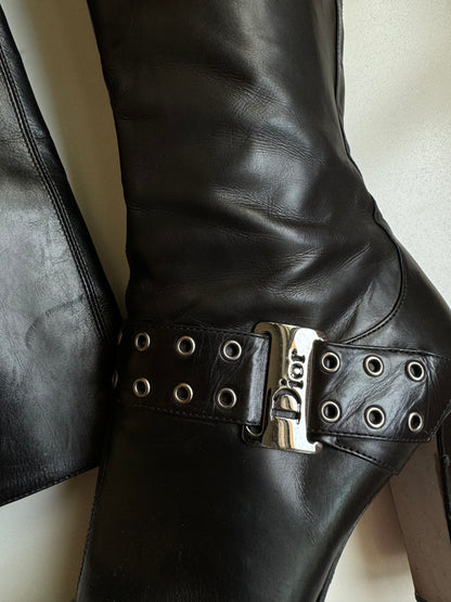 Dior Buckle Boots 41