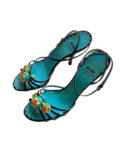 Moschino Flower Sandals 38