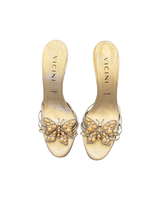 Vicini by Zanotti Butterfly Mules 38