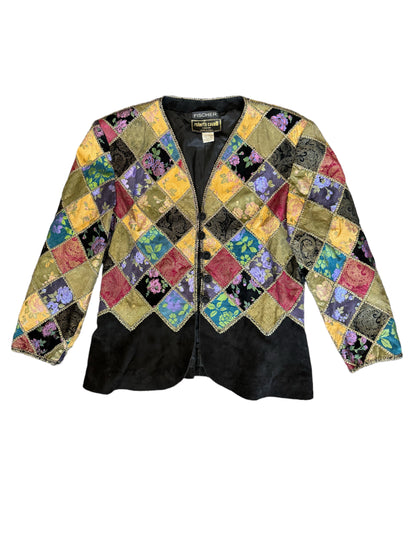 Roberto Cavalli Patchwork Blazer (M)