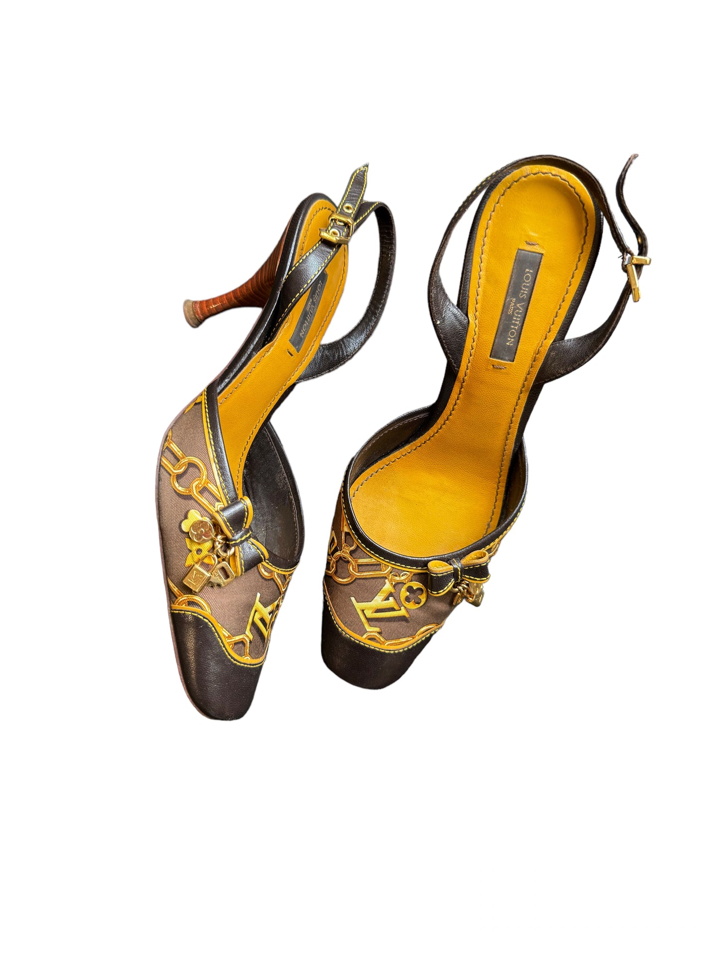 Louis Vuitton Charms Slingback 37