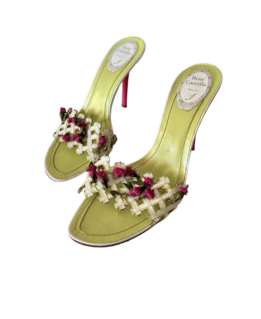 Rene Caovilla Jardin Mules (39)