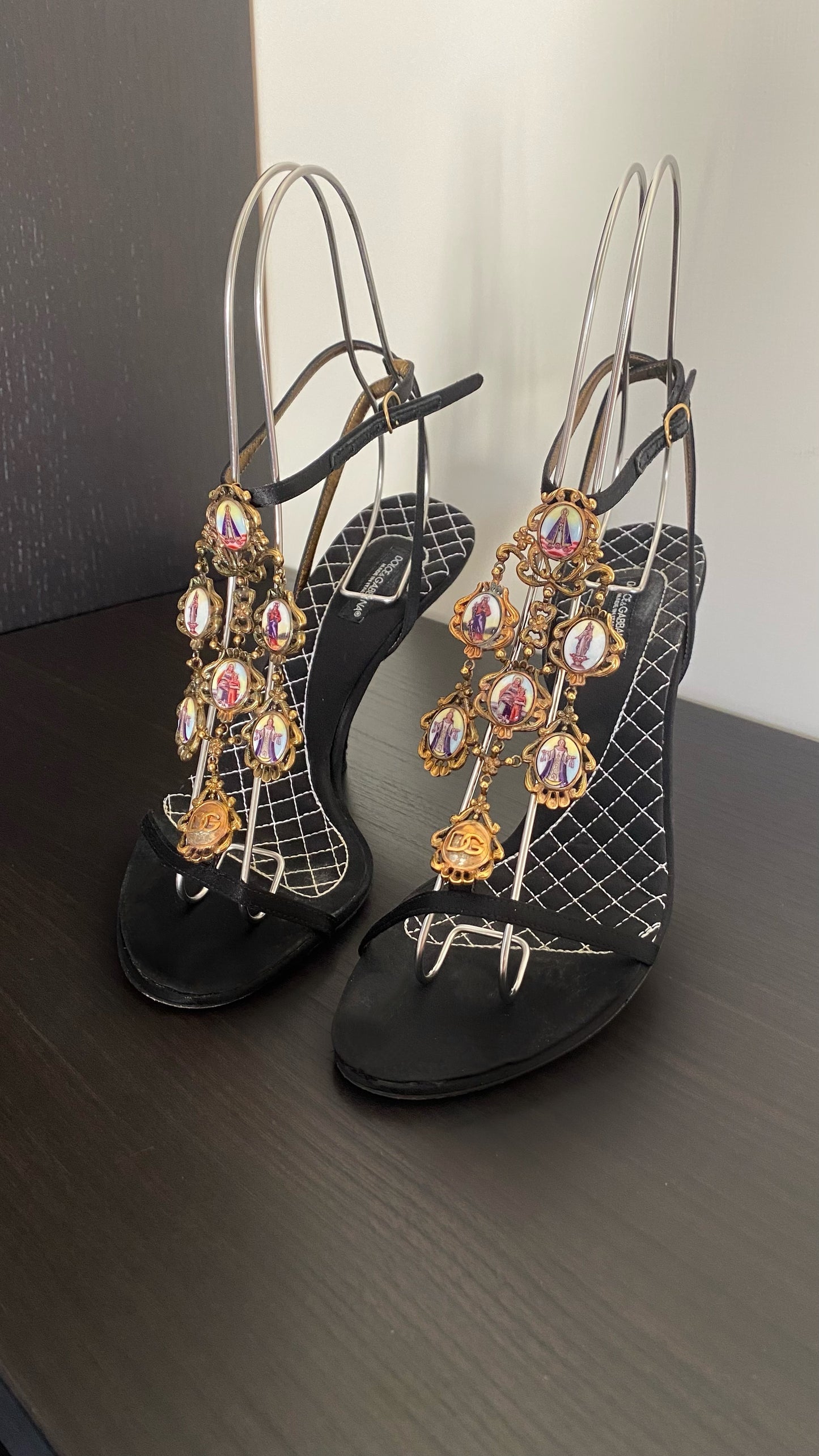 Dolce&Gabbana Virgin Mary Sandals 37.5